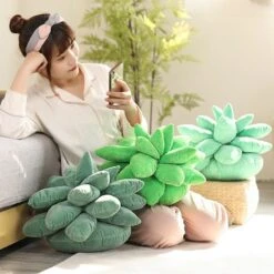 Vibrant Succulent Plush Squad -Kawaii Store kawaiies plushies plush softtoy vibrant succulent plush squad new soft toy 746273