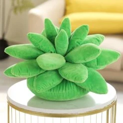 Vibrant Succulent Plush Squad -Kawaii Store kawaiies plushies plush softtoy vibrant succulent plush squad new soft toy grass green 10in 25cm 639084