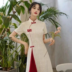 Apparel Vintage Chinese Traditional Qipao Cheongsam Dress 32 Apparel Vintage Chinese Traditional Qipao Cheongsam Dress -Kawaii Store kawaiies plushies plush softtoy vintage chinese traditional qipao cheongsam dress apparel 536371