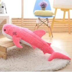 Whale Shark Family -Kawaii Store kawaiies plushies plush softtoy whale shark family soft toy 150cm pink 140674