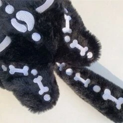 Whisper The Mini Skeleton Plush Backpack -Kawaii Store kawaiies plushies plush softtoy whisper the mini skeleton plush backpack bags 202516