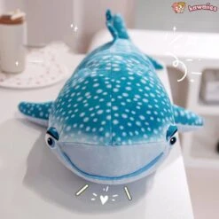 White Beluga Blue Whale Shark 75cm Plushies -Kawaii Store kawaiies plushies plush softtoy white beluga blue whale shark 75cm plushies soft toy 152137