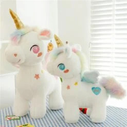 White Dreamy Unicorn Pony Plushie