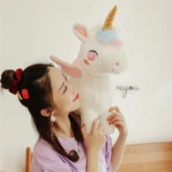 White Dreamy Unicorn Pony Plushie -Kawaii Store kawaiies plushies plush softtoy white dreamy unicorn pony plushie soft toy 865239