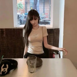 Apparel White Gray Winged Gem B Women's Tee -Kawaii Store kawaiies plushies plush softtoy white gray winged gem b womens tee apparel 713882