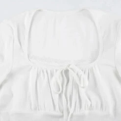 Apparel White Harajuku Laced Women's Long Sleeve Top 24 Apparel White Harajuku Laced Women's Long Sleeve Top -Kawaii Store kawaiies plushies plush softtoy white harajuku laced womens long sleeve top tops 519703