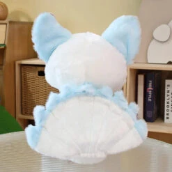 White Nine-Tailed Fox Plushies -Kawaii Store kawaiies plushies plush softtoy white nine tailed fox plushies soft toy 101906