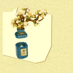 Wonders Of Asia Teatime Nano Building Set -Kawaii Store kawaiies plushies plush softtoy wonders of asia teatime nano building set new build it 330173