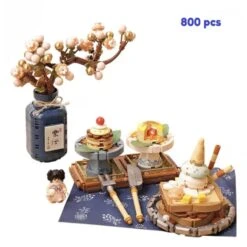 Wonders Of Asia Teatime Nano Building Set -Kawaii Store kawaiies plushies plush softtoy wonders of asia teatime nano building set new build it afternoon tea 504163