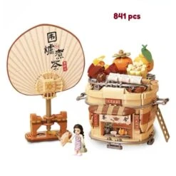 Wonders Of Asia Teatime Nano Building Set -Kawaii Store kawaiies plushies plush softtoy wonders of asia teatime nano building set new build it gongfu stove boiled tea 864141