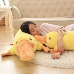 Yellow Kawaii Long Snuggly Platypus Plushie 18 Yellow Kawaii Long Snuggly Platypus Plushie -Kawaii Store kawaiies plushies plush softtoy yellow kawaii long snuggly platypus plushie soft toy 199525