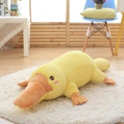 Yellow Kawaii Long Snuggly Platypus Plushie 15 Yellow Kawaii Long Snuggly Platypus Plushie -Kawaii Store kawaiies plushies plush softtoy yellow kawaii long snuggly platypus plushie soft toy 29in 75cm 414792
