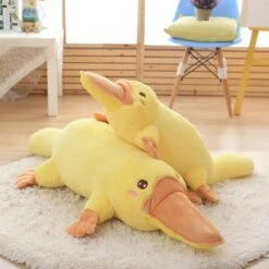 Yellow Kawaii Long Snuggly Platypus Plushie 14 Yellow Kawaii Long Snuggly Platypus Plushie -Kawaii Store kawaiies plushies plush softtoy yellow kawaii long snuggly platypus plushie soft toy 391238