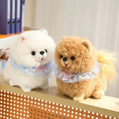 Yumi And Koji The Pomeranian Dog Plushies -Kawaii Store kawaiies plushies plush softtoy yumi and koji the pomeranian dog plushies soft toy 266174