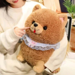 Yumi And Koji The Pomeranian Dog Plushies -Kawaii Store kawaiies plushies plush softtoy yumi and koji the pomeranian dog plushies soft toy 702472